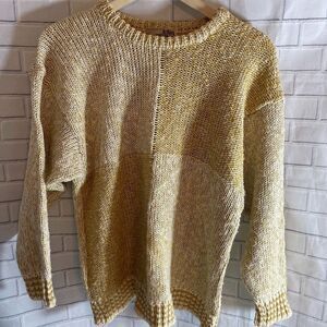 VTG John Molloy Irish Linen/Cotton Sweater  Sz L